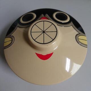 中古 お皿 フタ付きお椀 フグ