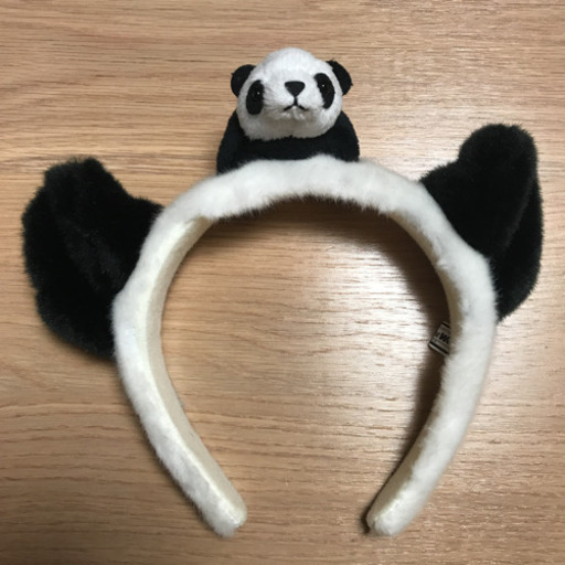 パンダ　カチューシャ　アドベンチャーワールド