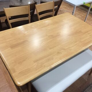 【愛品館市原店】ベンチダイニング4点セット【管理IDS007609-104】の画像