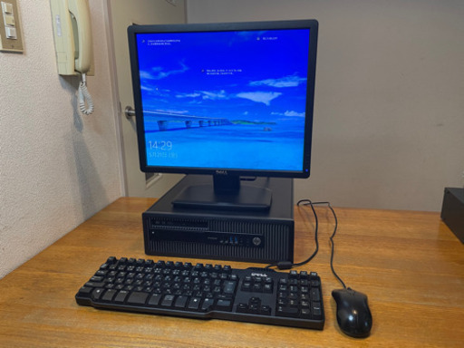 スピーカー付きでYouTubeもすぐに楽しめます♪HPパソコン一式