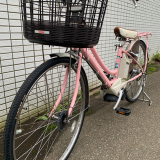 ブリジストン assista stila ピンク 新基準 電動アシスト自転車