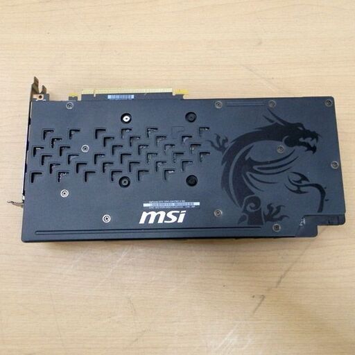 グラフィックスカード MSI GeForce GTX 1060 GAMING X 6G ジャンク品