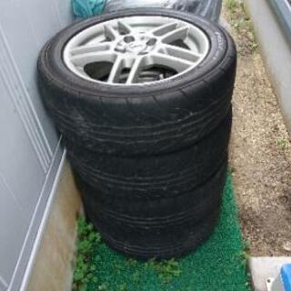 ヨコハマ アドバン ネオバ185/55R15＋マーチ12SR後期ホイールの画像