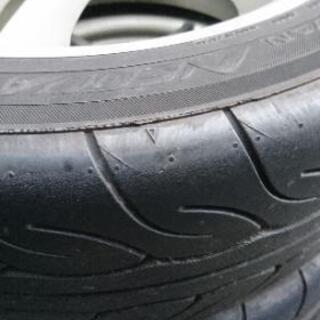 ヨコハマ アドバン ネオバ185/55R15＋マーチ12SR後期ホイールの画像