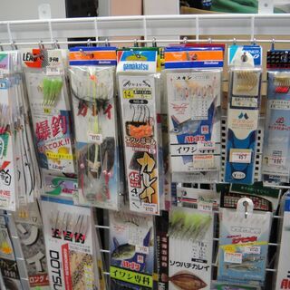 釣具いろいろ　針・仕掛け・おもり等　種類・価格いろいろ　表示価格は最安値になりますの画像