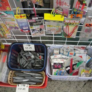 釣具いろいろ　針・仕掛け・おもり等　種類・価格いろいろ　表示価格は最安値になりますの画像