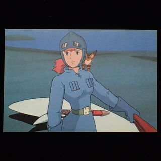 CB596 アニメージュ ナウシカ ポストカード 年賀状 84年...