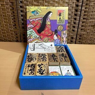 中古 昭和レトロ 任天堂 小倉百人一首 舞扇 木札 板かるた アンティーク ☆ PayPay(ペイペイ)決済可能 ☆ 札幌市 白石区 東札幌 アウトレットモノハウス白石店の画像
