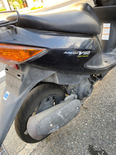 SUZUKI アドレスv50 実動OK セルボタン❌　4サイクル　福岡市南区