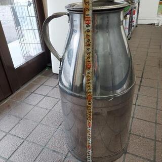 ステンレスミルク缶