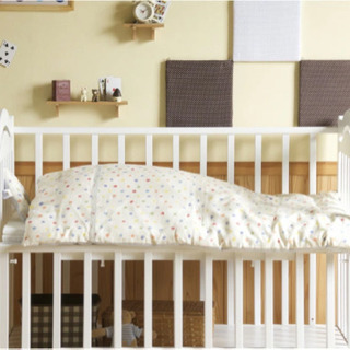 中古⭐︎ホワイトベビーベッド(布団無し)