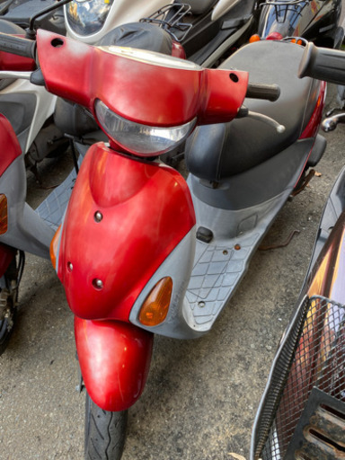 SUZUKI レッツ4 色あせ有り　実動　排気漏れ　福岡市南区