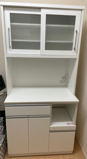 【5/31まで】【未使用品】食器棚　ニトリ（レジューム）