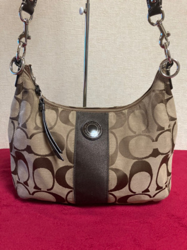 5MKO367  ショルダーバッグ COACH 大きめ 茶色