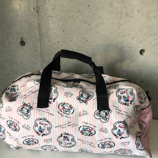 ミッキー柄　女児用　旅行バッグの画像