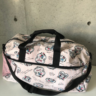 ミッキー柄　女児用　旅行バッグの画像