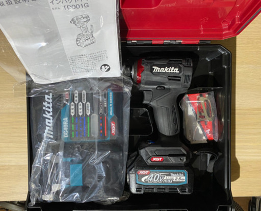 マキタ　TD001D インパクトドライバー　40V MAX セット