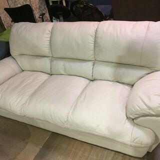 ニトリソファ 愛品館市原店】ニトリ（NITORI）3人掛けソファ【管理ISF008836-104】