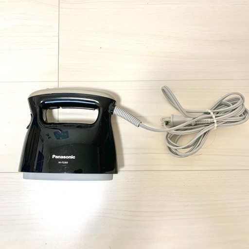 Panasonic 衣類スチーマー ブラック NI-FS360-K