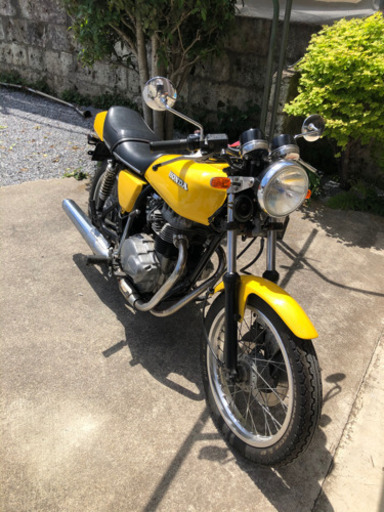 ホンダ CJ250T 1976年 実働 難あり レストアベース 検)cb250t cb250 g5 エクスポート セニア cj360t バブ gs cbr cbx z400fx gpz