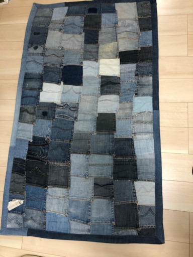 デニム　ラグ　カーペット