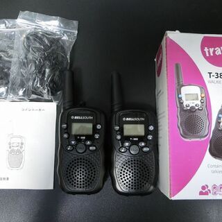 ★☆　新品 取説＆ヘッドセット付　ハンディ　トランシーバー　T3...