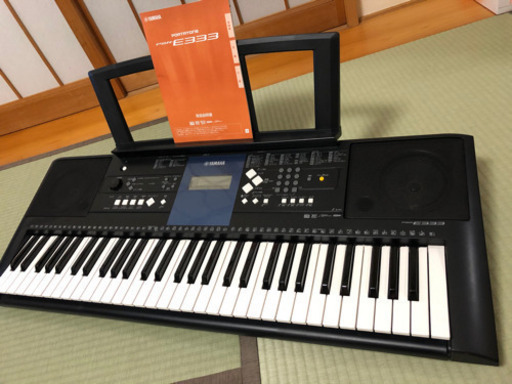 ヤマハ電子キーボード PSR-E333 61鍵盤