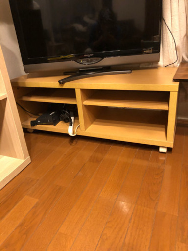 5月で処分！テレビ台