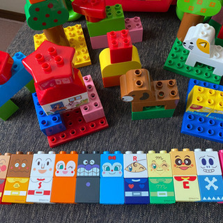 アンパンマン　レゴブロック　おまけレゴ付の画像