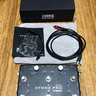 xsonic xtone pro オーディオインターフェース コントローラー ギター ベースの画像
