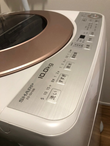 シャープ　ES-GV10B 2018年製　10K