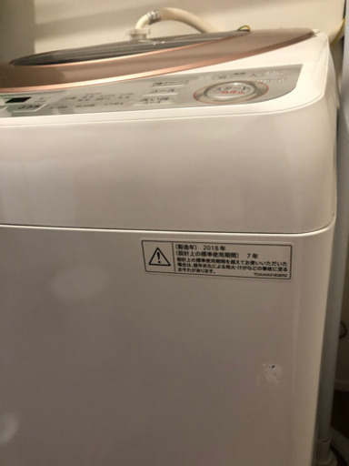 シャープ　ES-GV10B 2018年製　10K