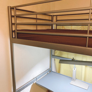 ロフトベッド　マットレス付き引き取り希望の画像