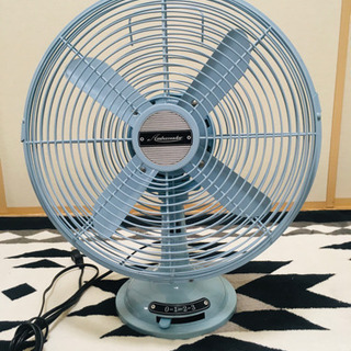 (受付終了)扇風機　レトロデザイン