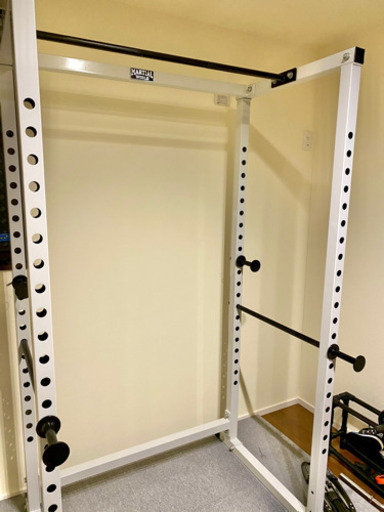 パワーラック、アジャスタブルベンチ、ダンベル・バーベルセット