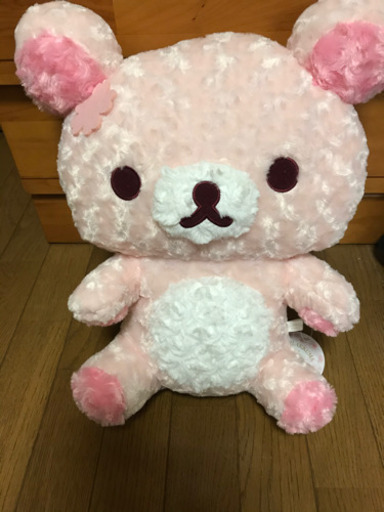 桜リラックマふわふわぬいぐるみXLプレミアム