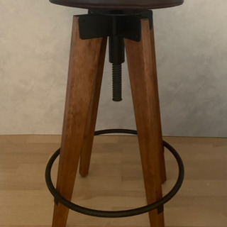 スツール(レザー)ブラウン／journal standard furniture