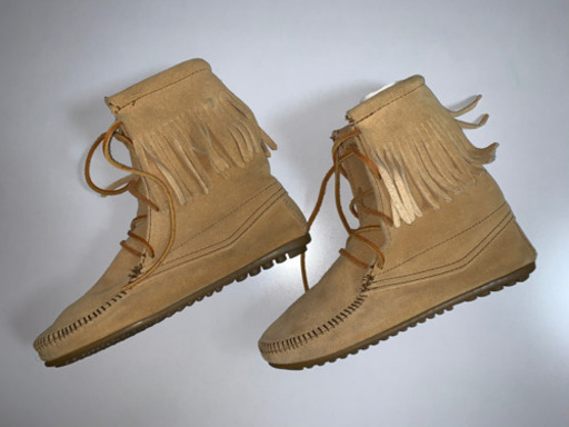 使用感なし ミネトンカ MINNETONKA モカシン ブーツ