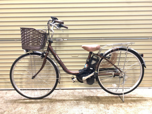 Panasonic vivi ブラウン　新基準　電動アシスト自転車