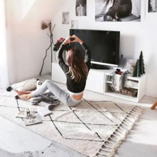 美品　Lorena Canals rug ベニワレン ラグ モロッカン スペイン製の画像
