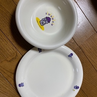 ドムドムバーガー　ノベルティ皿