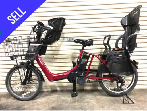 電動自転車☆パナソニック ギュットアニーズ 8.9ah ガーネット☆