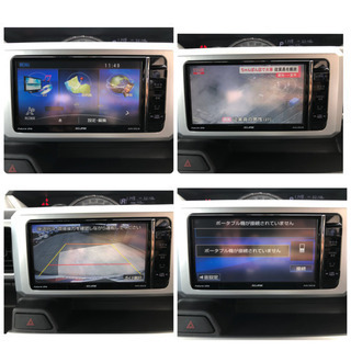 ダイハツ　ウェイク　X SA ターボ　ワンオーナー車　社外ナビ　Bカメラ　フルセグ　Bluetooth 前後ドラレコ　新品タイヤ　事故歴なしの画像