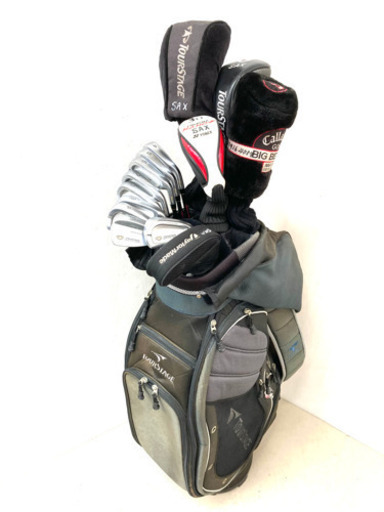 【SOLD OUT！】◆BRIDGESTONE TOURSTAGE ＋Mizuno◆ゴルフクラブ 全14本セット＋TOURSTAGE バッグ付