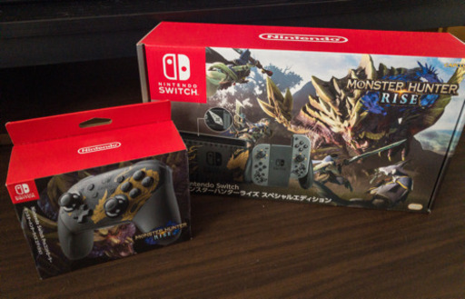 【新品・未開封】モンスターハンターライズ　スペシャルエディション プロコン付き Nintendo Switch