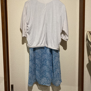 チュニックワンピース＋白ボレロの画像