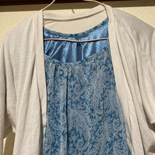 チュニックワンピース＋白ボレロの画像