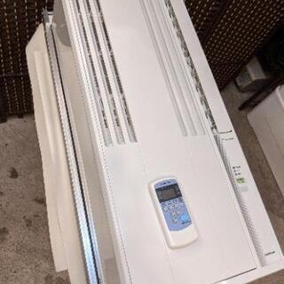 窓コン 窓用エアコン コロナ CORONA CW-1618 CW-F1618 WS [ウインドエアコン 冷房専用 50Hz：4～6畳/60Hz：4.5～7畳 単相100V対応 シェルホワイト]  2018年製 ウィンドエアコン エアコン　冷房　クーラー　フレーム付き　枠　