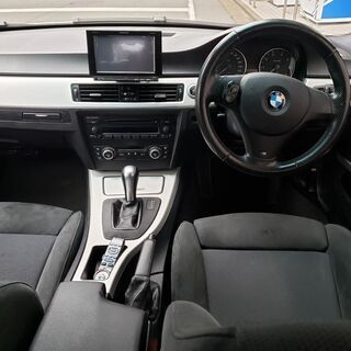 BMW320Mスポツーリング　H19　車検3/12　走行45000ｋ　社外ＨＤＤサイバーナビ&フルセグＴＶ　カラーバックカメラ　ドラレコ　純正エアロ&専用17ＡＷ　キセノンの画像