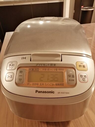 パナソニックPanasonic　SR-HVE1000　炊飯器